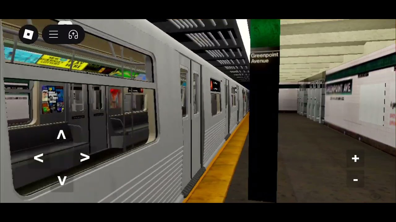 Roblox Crosstown line: Reroute R42 on the F train via G line at Greenpoint Av (with 
