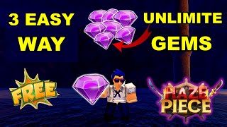 3 Easy Way to Get Unlimited Gems in Haze Piece
