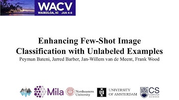 Enhancing Few-Shot Image Classification with Unlabelled Examples - WACV 2022 Algorithm Track