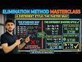 Elimination Method |Elimination Method for Solving System of Equations (Two Variables) |Step by Step