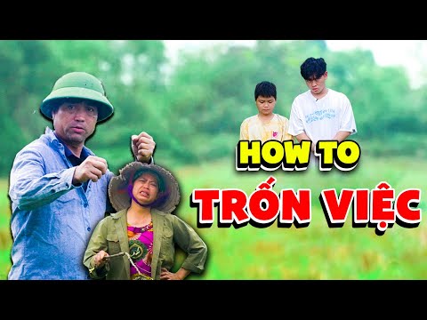 How To Trốn Việc | Gia Đình Thiên Vị Hài Hước Nhất NMT Vlog