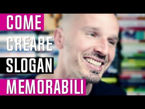 Video: Come Creare Uno Slogan