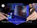 Simple make a Fresnel and Servo control to correct the screen projector