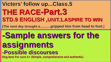Std. 9..English, Victers
