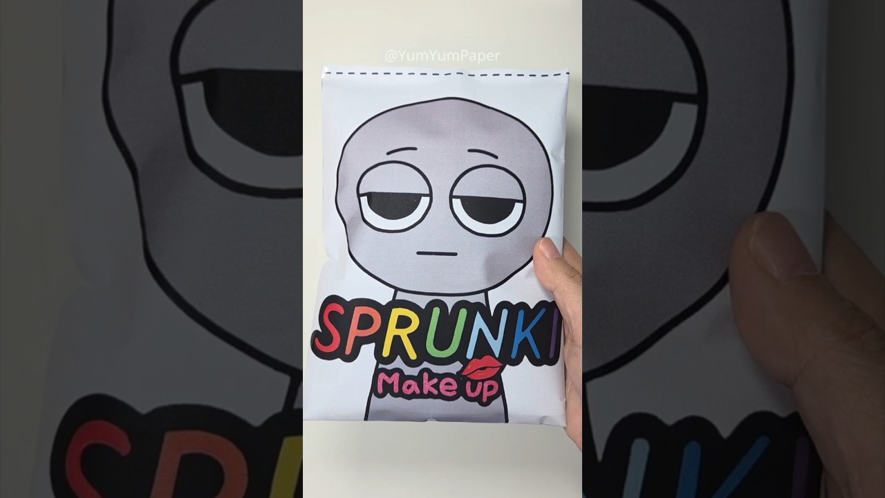 Making Sprunki Pinki Blind bag #asmr #diy