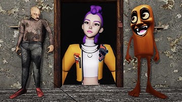 MIRA Kpop Demon Hunter vs Tung Tung Sahur x Grandpa in Granny House | Funny Horror Granny Animation