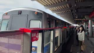 《台北捷運🚇MRT》C301圓山進站 往淡水/車組013/014  4K60FPS測試