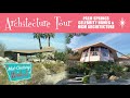 CELEBRITY HOMES & MCM ARCHITECTURE | Self-Guided Driving Tour in Palm Springs CA