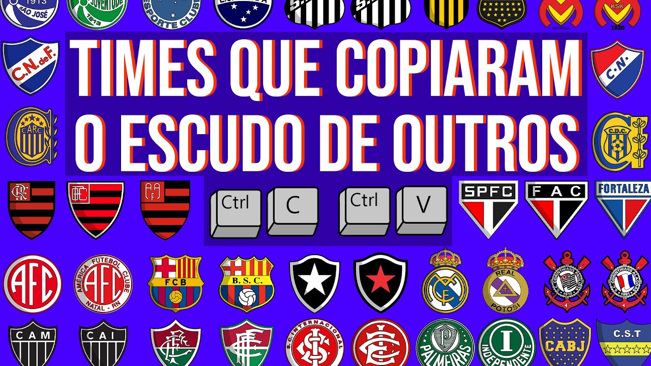 Adivinhe os antigos escudos dos clubes brasileiros