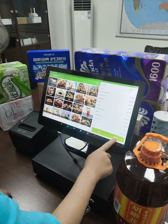 Desktop POS System for Streamlined Restaurant Operations, Food Ordering and Table Reservations