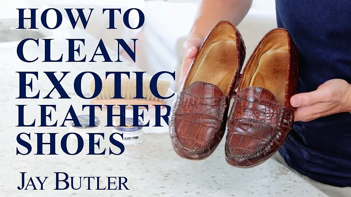 How To Clean and Polish Exotic Leather Shoes (Alligator and Ostrich Leather)