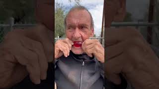 Grandpa Tries His First Jelly Fruit