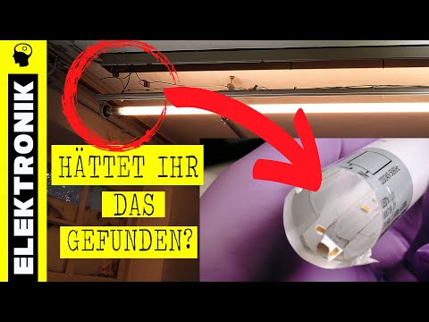 Video: Ist es billiger, Leuchtstoffröhren auszuschalten?