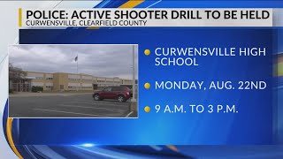 Police plan 'active shooter' drill in Clearfield County