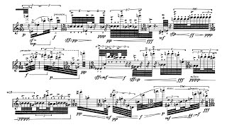 Brian Ferneyhough - Superscriptio (1981) [Score-Video]