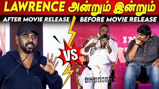 Lawrence அன்றும்? இன்றும் ?? about Karthik Subbaraj Jigarthanda DoubleX Success Meet tamil cinema