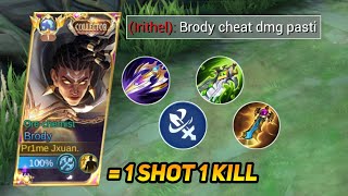 BRODY GAK BERASA SETELAH DINERF?? INI DIA RAHASIA AGAR DAMAGENYA SAKIT! - Mobile Legends