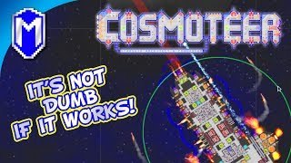 People Aren't Going To Like This... Off Center Railguns - Let's Play Cosmoteer 14.3 Gameplay Ep 7