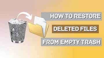 Effective Ways How to Restore Files from Empty Trash