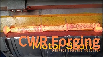 Motor Shafts Cross Wedge Rolling Machine Process