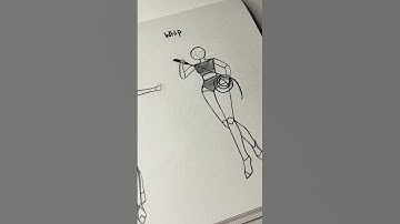 How to draw body with different weapons pt.2 #drawing #tutorial #howtodraw #art