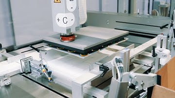 CHRIST PACKING SYSTEMS: CaseTeq 310 top-loading pharma casepacker and PalTeq Cobot palletizer