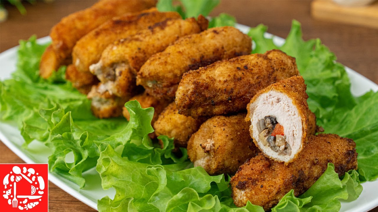 Беспроигрышное праздничное Горячее! Мясные рулетики с грибами! Меню на Новый Год 2023