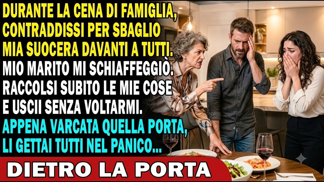 Ho osato contraddire mia suocera durante la cena, e mio marito mi ha schiaffeggiata davanti a tutti. Il colpo mi ha rotto due costole e spaccato il labbro, ma non ho versato una lacrima. Ho preso...