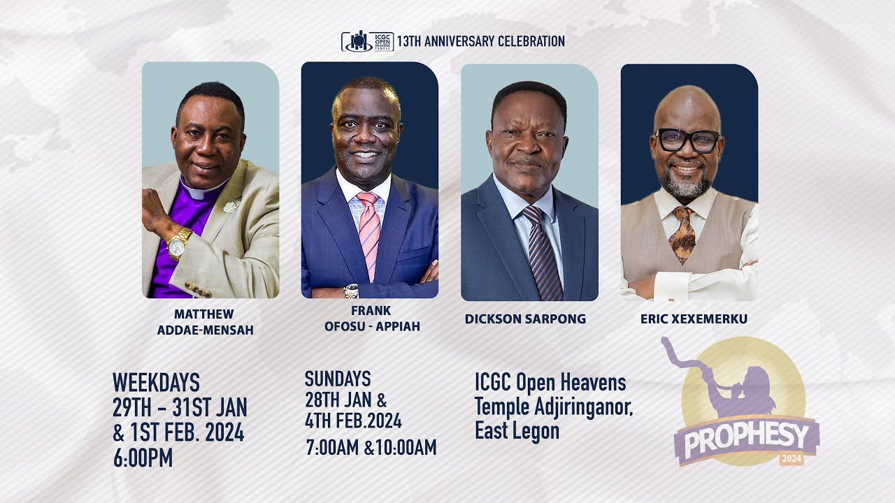 13TH ANNIVERSARY CELEBRATION PROPHESY 2024 DAY 2 YouTube