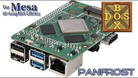 DOSBOX-X on ROCKPI4B -  PANFROST (WIP) - RPI4 videos are coming!