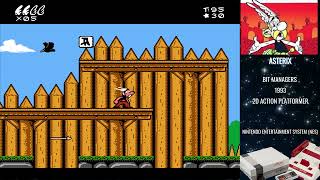 ASTERIX (NES) 1993 - SHORT VIDEO (4K)