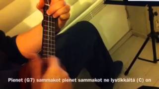 Video thumbnail of "Pienet sammakot"