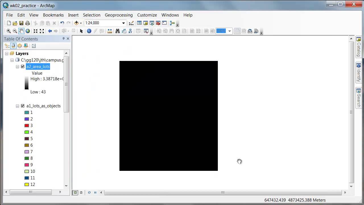 0202 Calculate area of raster objects YouTube