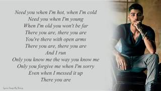 ZAYN - There You Are | Lyrics Songs Resimi