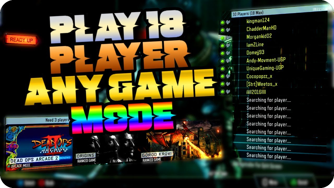 BO3 Zombie Glitches: How To Play with 18 Players on ANY GAME MODE   - Black Ops 3 Zombie Glitches