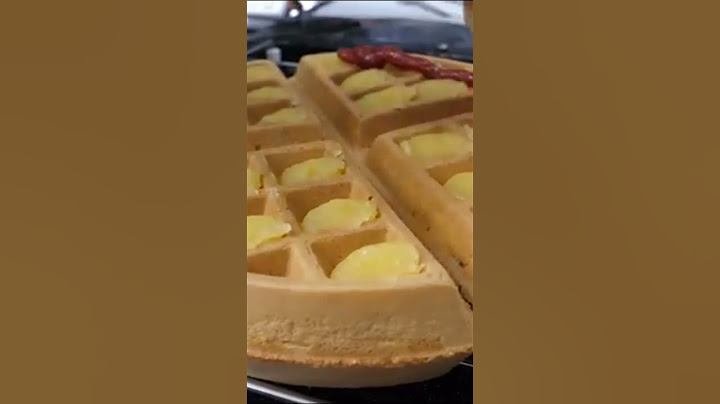 وافل بيتزا 😋🤤