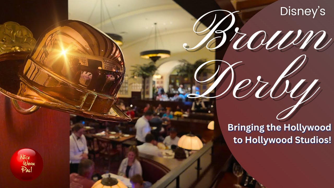 Lunch at Disney's Brown Derby at Hollywood Studios