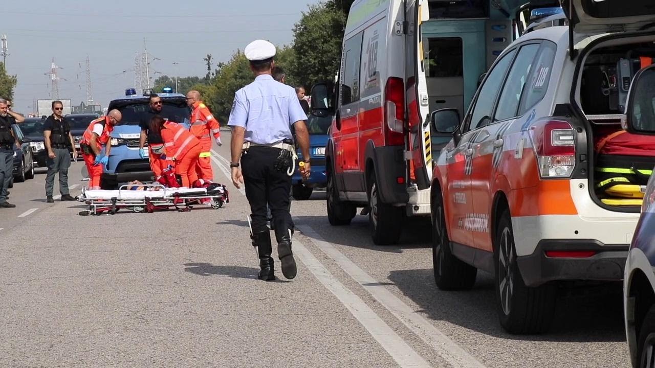 Ciclista investito da un'auto a Ferrara