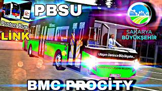 Pbsu Sakarya Kaplama - Bmc Proci̇ty 12Lf - Li̇nk Proton Bus Si̇mulator