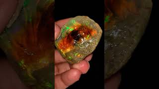 Multi Fire Crystal Opal Ethiopia’s #trending #opal #opaljewellery #viral #viralvideo #jewellery