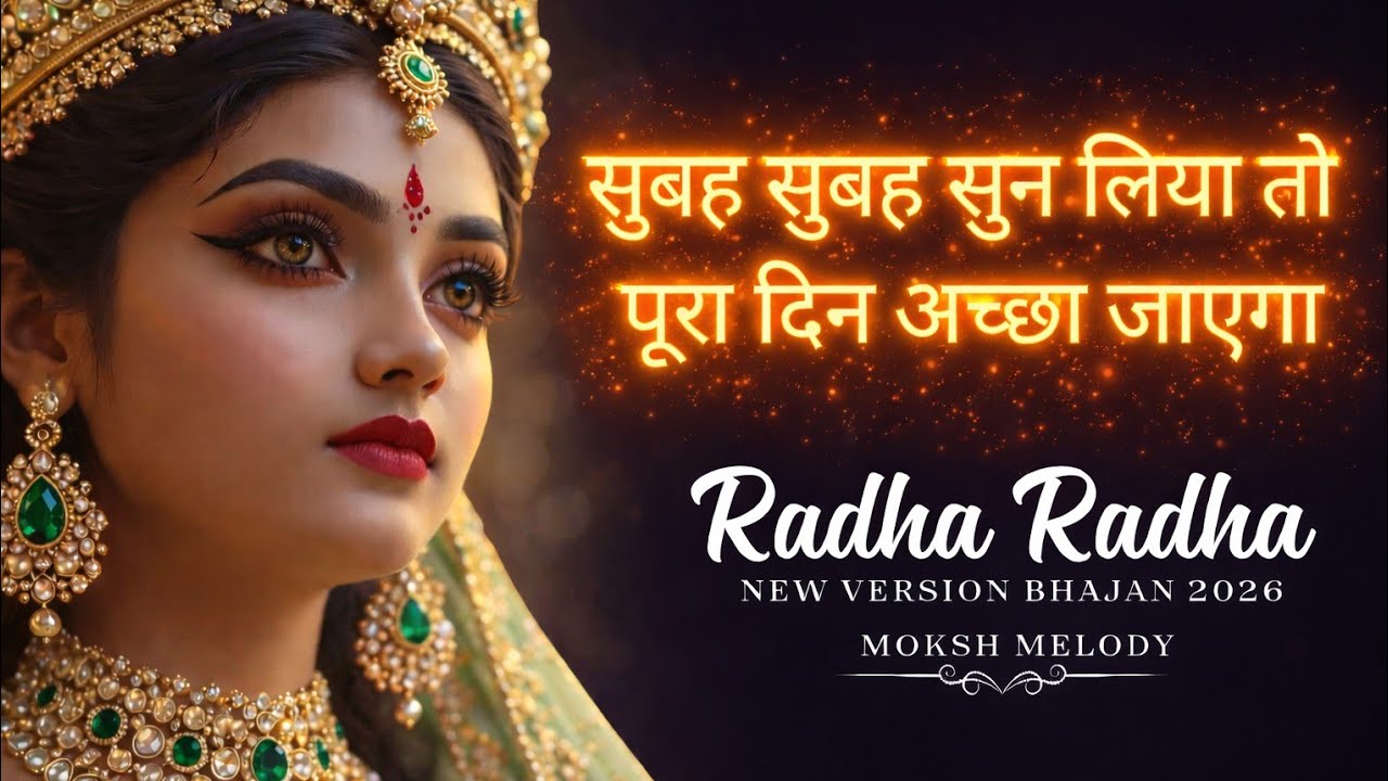 🌼 Soulful Radha Krishna Morning Bhajans 2026 | Divine Nonstop Krishna Bhakti Songs | Peacful Bhajan