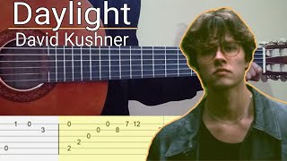 David Kushner - Daylight (Simple Guitar Tab)