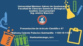 Determinación de la humedad de un alimento por un método gravimétrico indirecto por desecación.