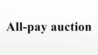 All-pay auction