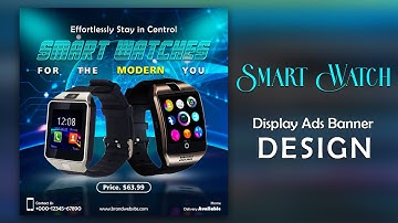Google Display Ads Banner Design In Photoshop | Display Ads Banner Design | Google Ads Banner Design