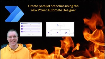 Create parallel branches using the new Power Automate Designer