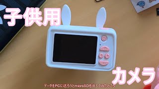 【ゆっくりレビュー】子供用のかわいいカメラを使ってみた