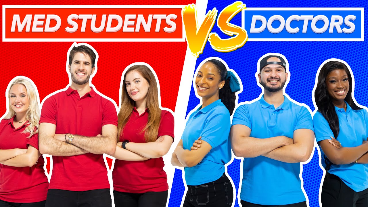 MED STUDENTS VS DOCTORS | The Ultimate Medic Challenge Episode 1