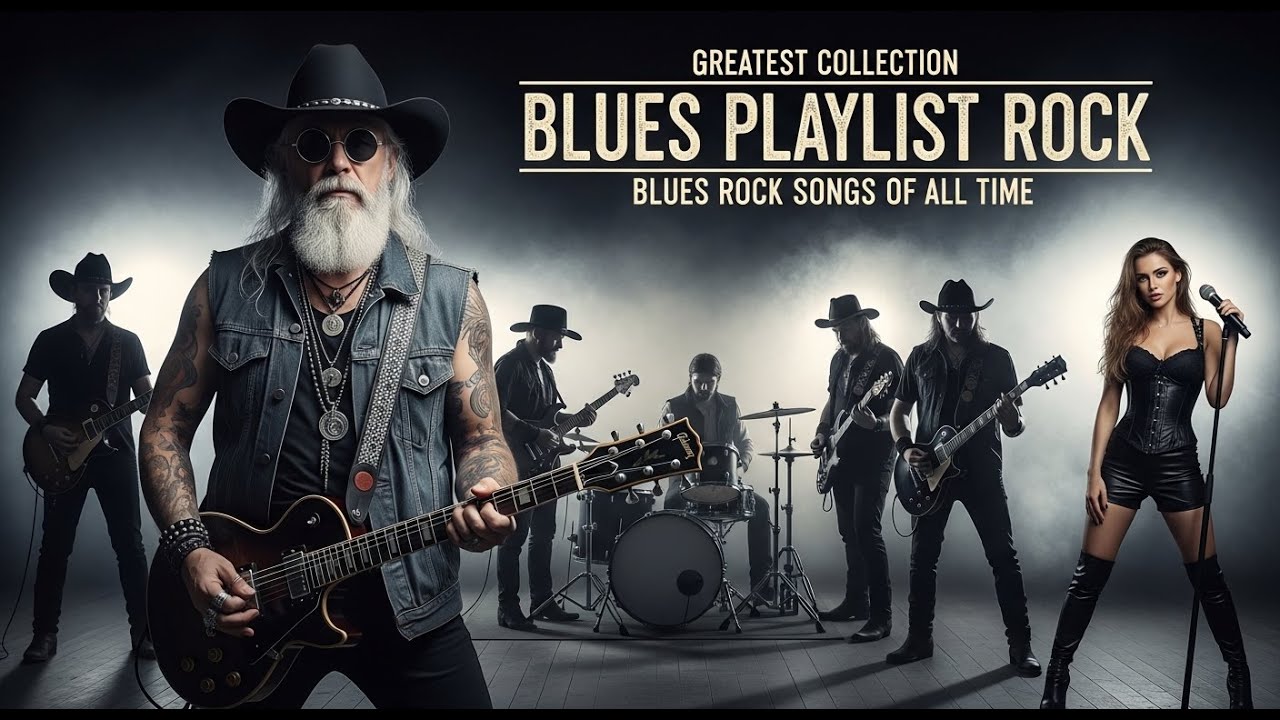 Muddy Waters, Eric Clapton, Jimi Hendrix | Dusty Road Blues Rock Soul Vintage Mood