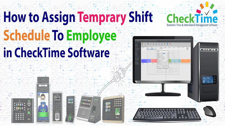 How to assign a temporary shift schedule to an Employee for a Special Day #checktime